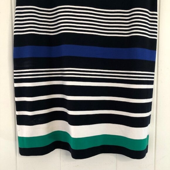 Banana Republic Womens Striped Dress Size 2P - Picture 6 of 8